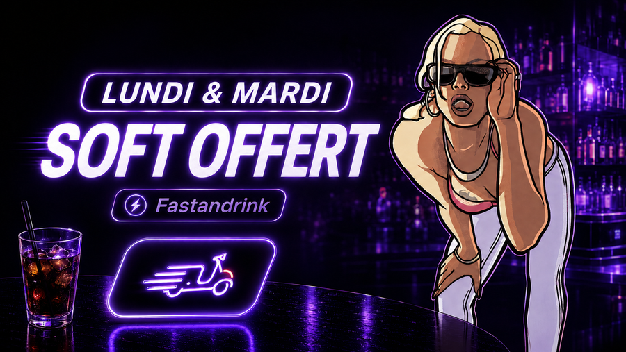 🎉 Soft offert lundi & mardi