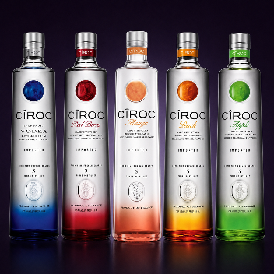 Nos Ciroc aromatisés 70 Cl
