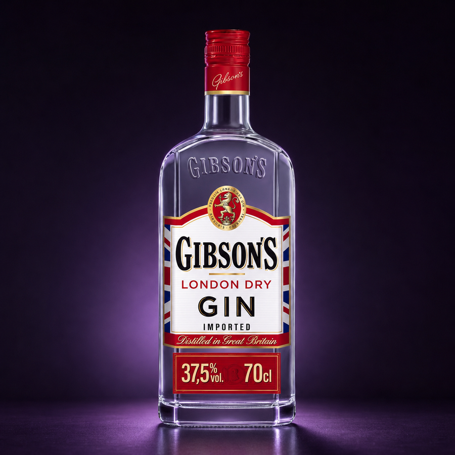 Gin london dry GIBSON'S 70 Cl