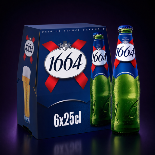 Nos packs 1664 25cl